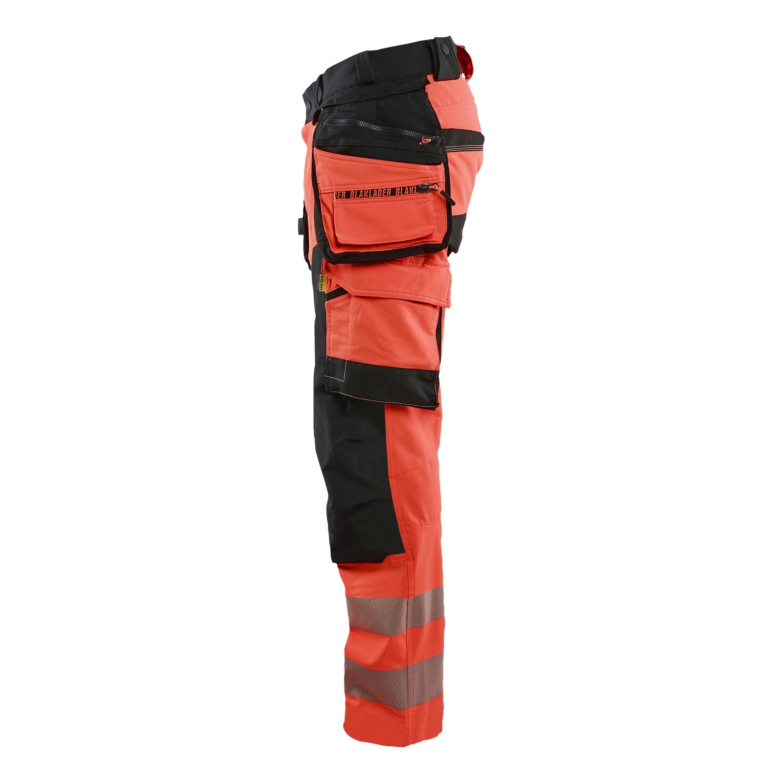 Blaklader BLAKLADER 11221648 Hi Vis trousers 4 way stretch Hi Vis Reflective Work Trousers Men - double weave - 112216485599_CL