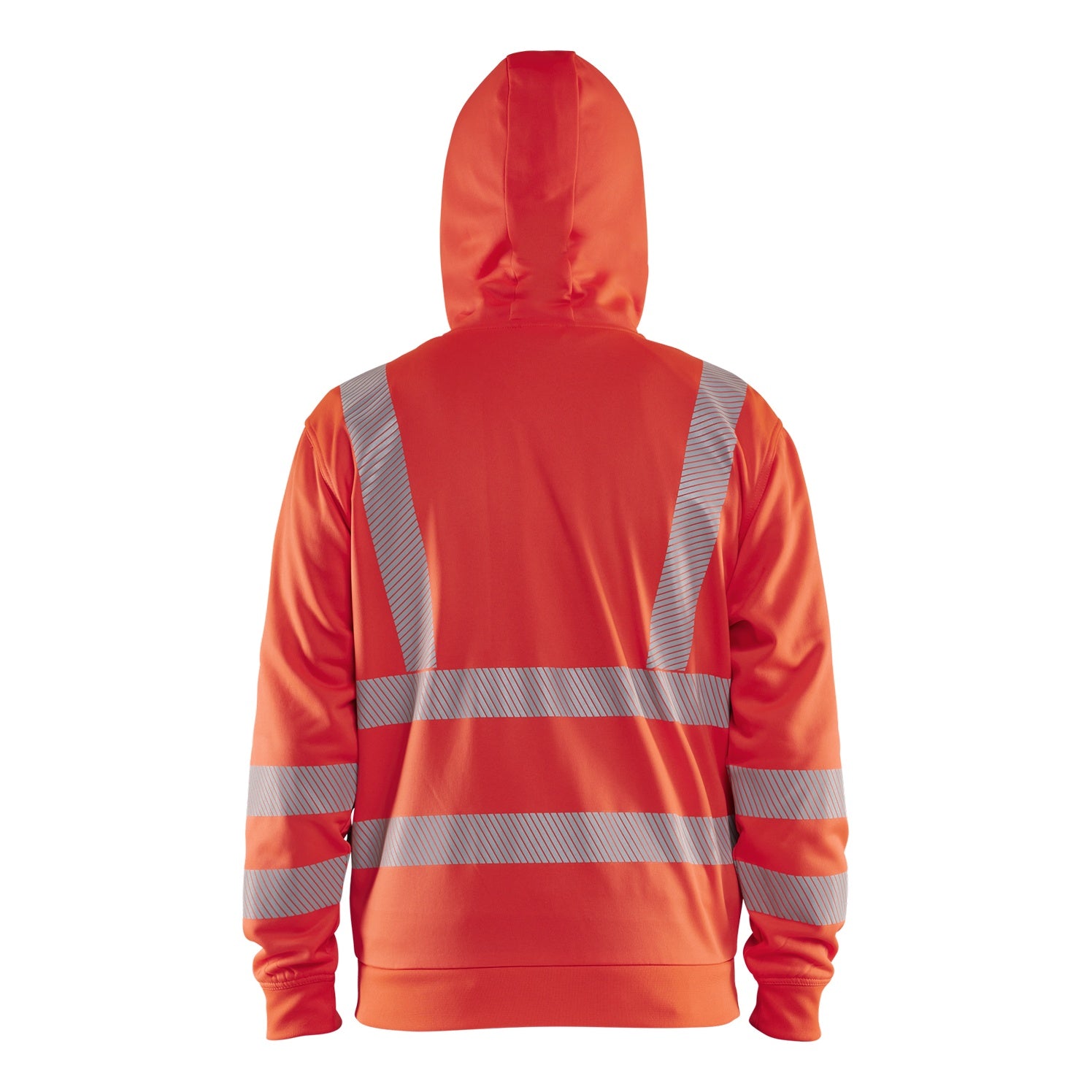 Blaklader BLAKLADER 35652538 Hi Vis Hoodie Full Zip Hi Vis Reflective Hoodie Work Sweatshirt MEN - Breathable - 356525385500_2_2