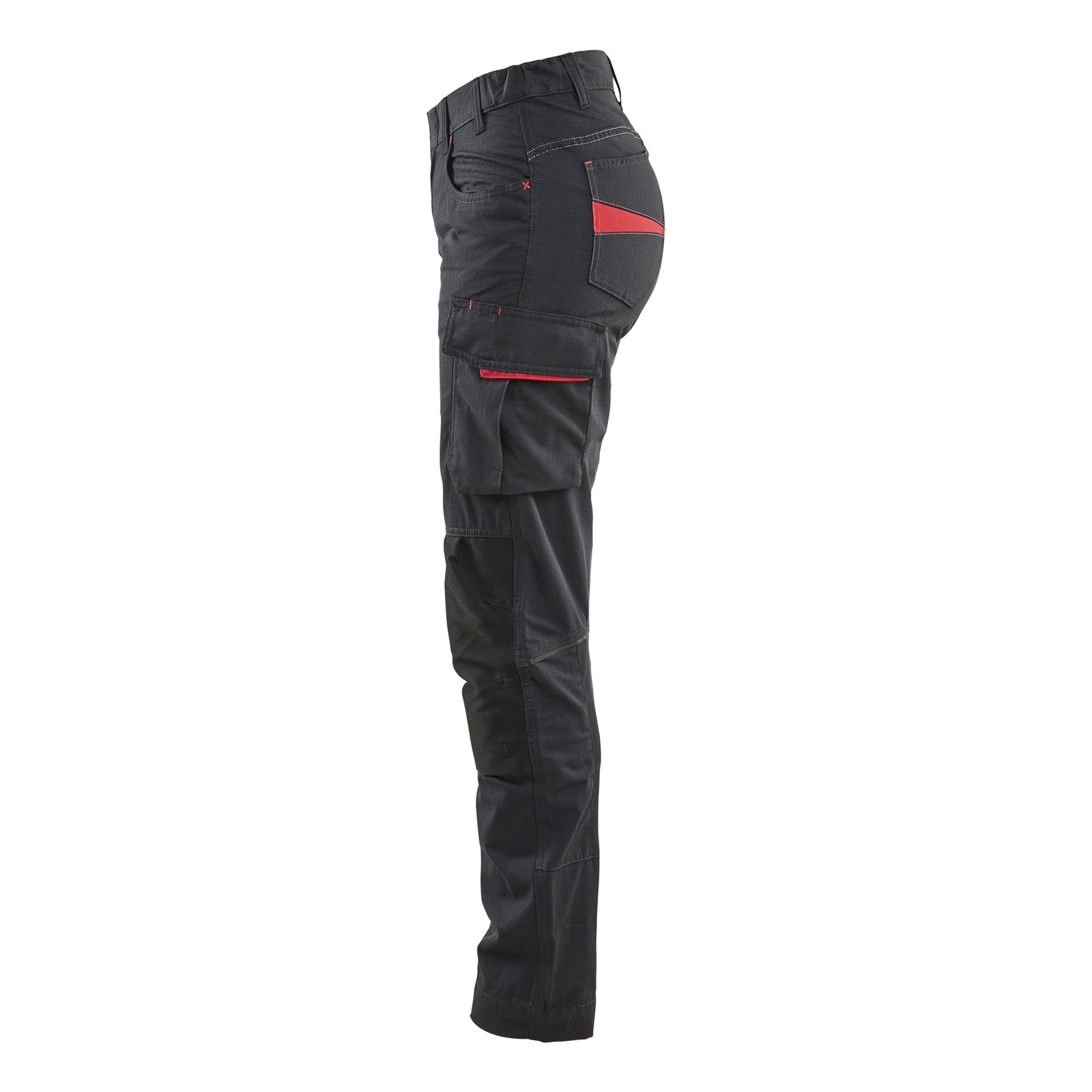 Blaklader BLAKLADER 71951330 | Women's service trousers with stretch Hi Vis Reflective Work Trousers Women - Ripstop Fabric - 719513309956_CL