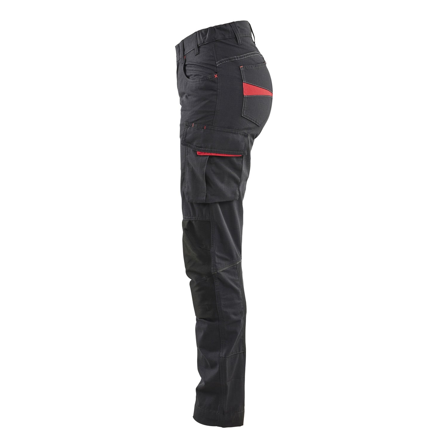 Blaklader BLAKLADER 71951330 | Women's service trousers with stretch Hi Vis Reflective Work Trousers Women - Ripstop Fabric - 719513309956_CL