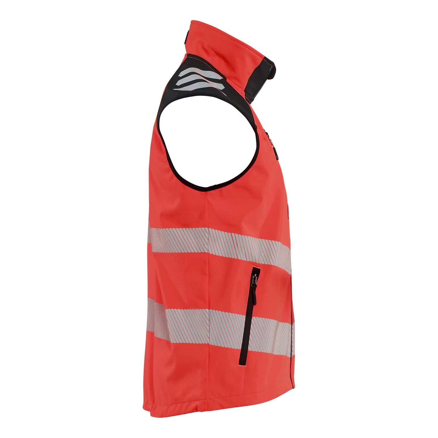 Blaklader BLAKLADER 30912513 SOFTSHELL VEST HI VIS Hi Vis Reflective Work Softshell Vest MEN - Waterproof - 309125135599_CR2