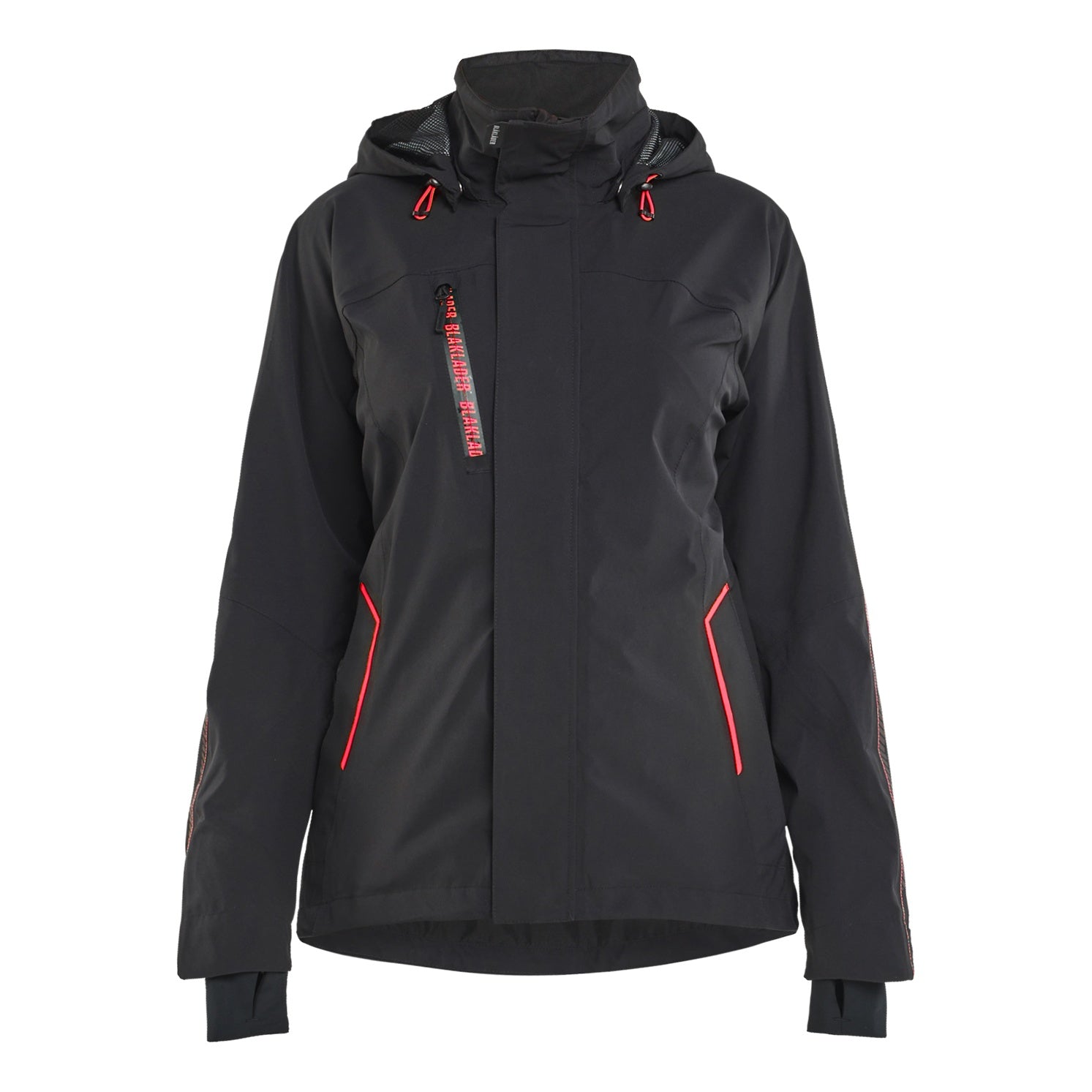 Blaklader BLAKLADER 44031917 Women's Shell Jacket Stretch Hi Vis Reflective Shell Work Jacket WOMEN - Waterproof - 440319179956