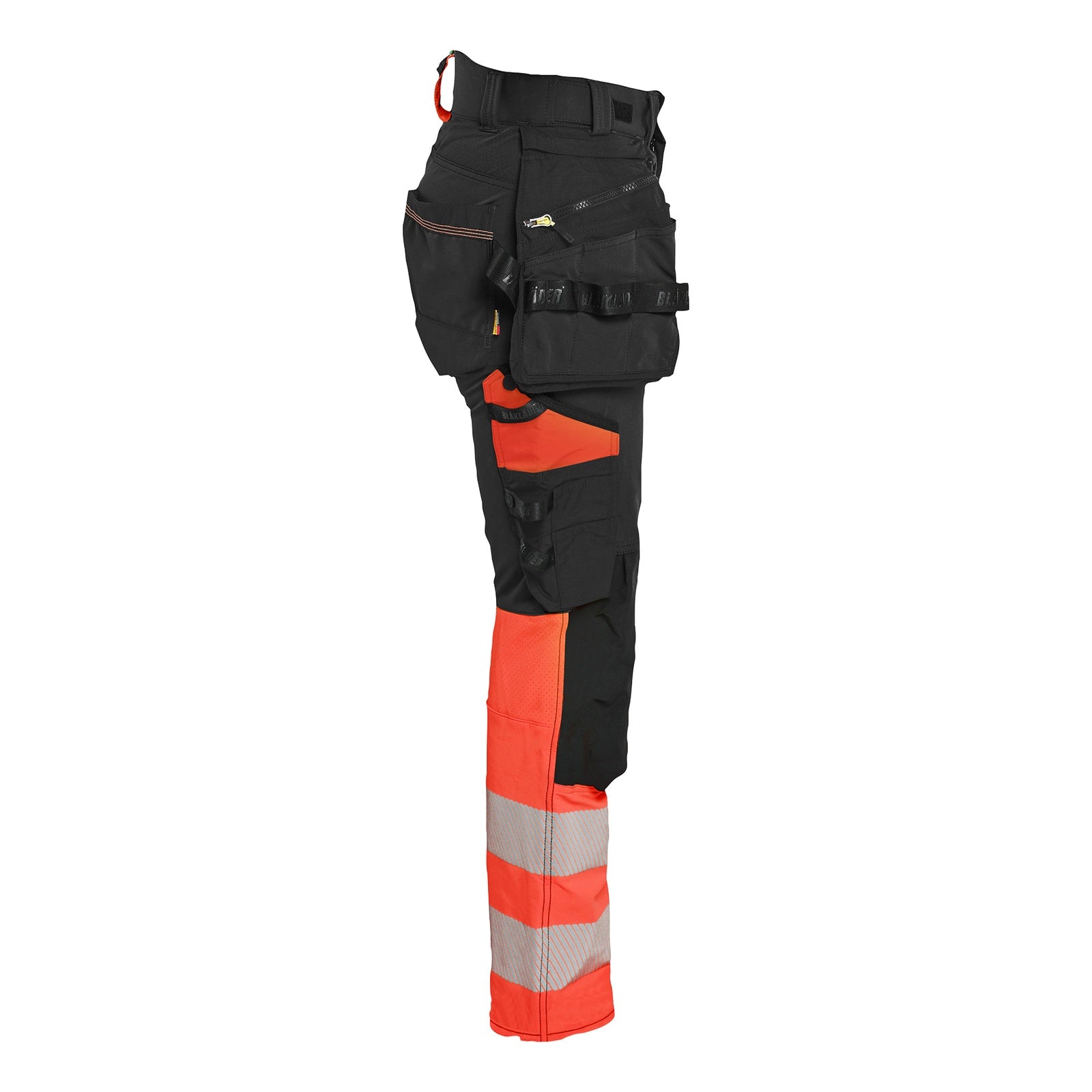 Blaklader BLAKLADER 70251648 Women's Hi Vis trousers 4 way stretch Hi Vis Reflective Work Trousers Women - double weave - 702516489955_CR