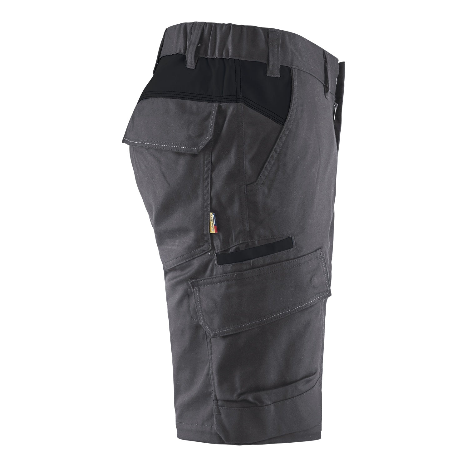 Blaklader BLAKLADER 14461832 Industry shorts stretch Hi Vis Reflective Work Shorts Men - twill fabric - 144618329699_CR