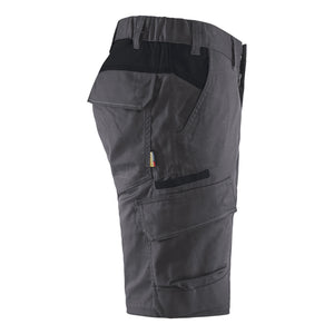 Blaklader BLAKLADER 14461832 Industry shorts stretch Hi Vis Reflective Work Shorts Men - twill fabric - 144618329699_CR