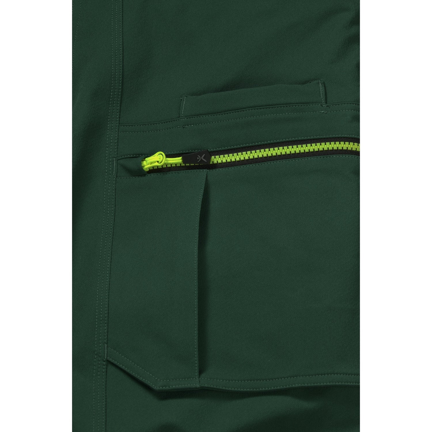 Planam rECOline Bibpant slate/black - The large pocket on the thigh provides plenty of storage space and allows quick access.