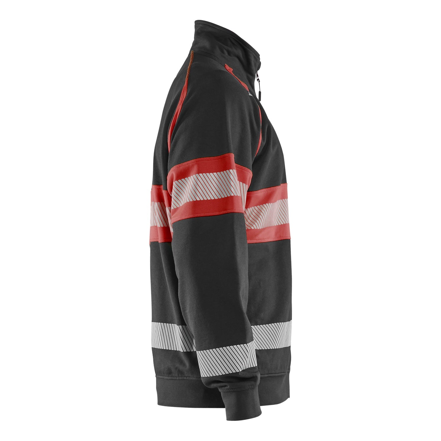 Blaklader BLAKLADER 35511158 Hi Vis Sweater Hi Vis Reflective Full-zip Work Sweatshirt MEN - 100% Cotton - 355111589955_CR