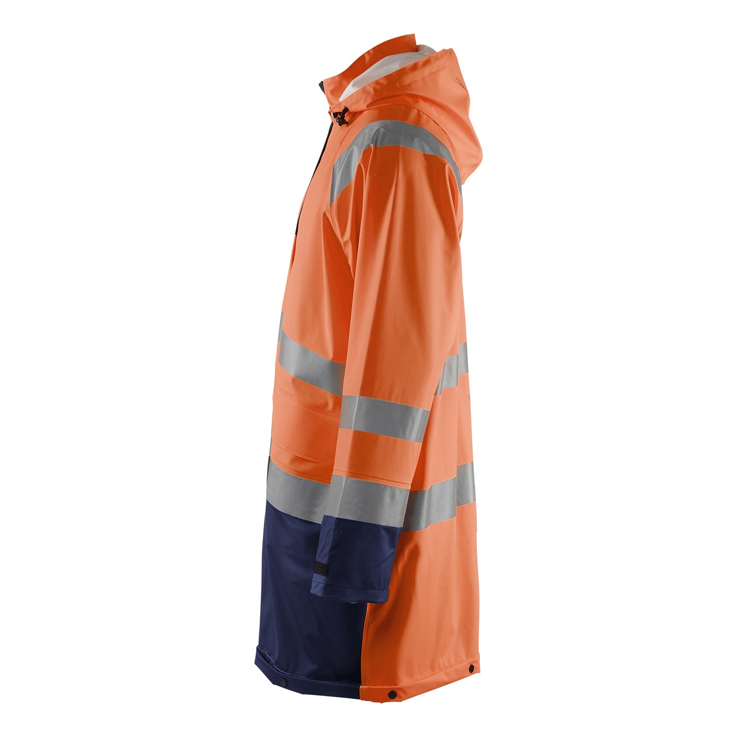 Blaklader BLAKLADER 43242000 Rain Jacket Hi Vis LEVEL 1 Hi Vis Reflective Rain Jacket MEN - Waterproof - 432420005389_CL