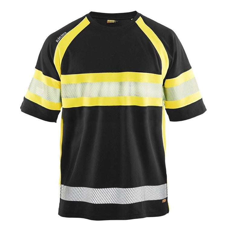 Blaklader BLAKLADER 33371051 HI VIS T SHIRT Hi Vis Reflective Short Sleeve Work T-Shirt MEN - 100% Polyester - 333710519933_CF
