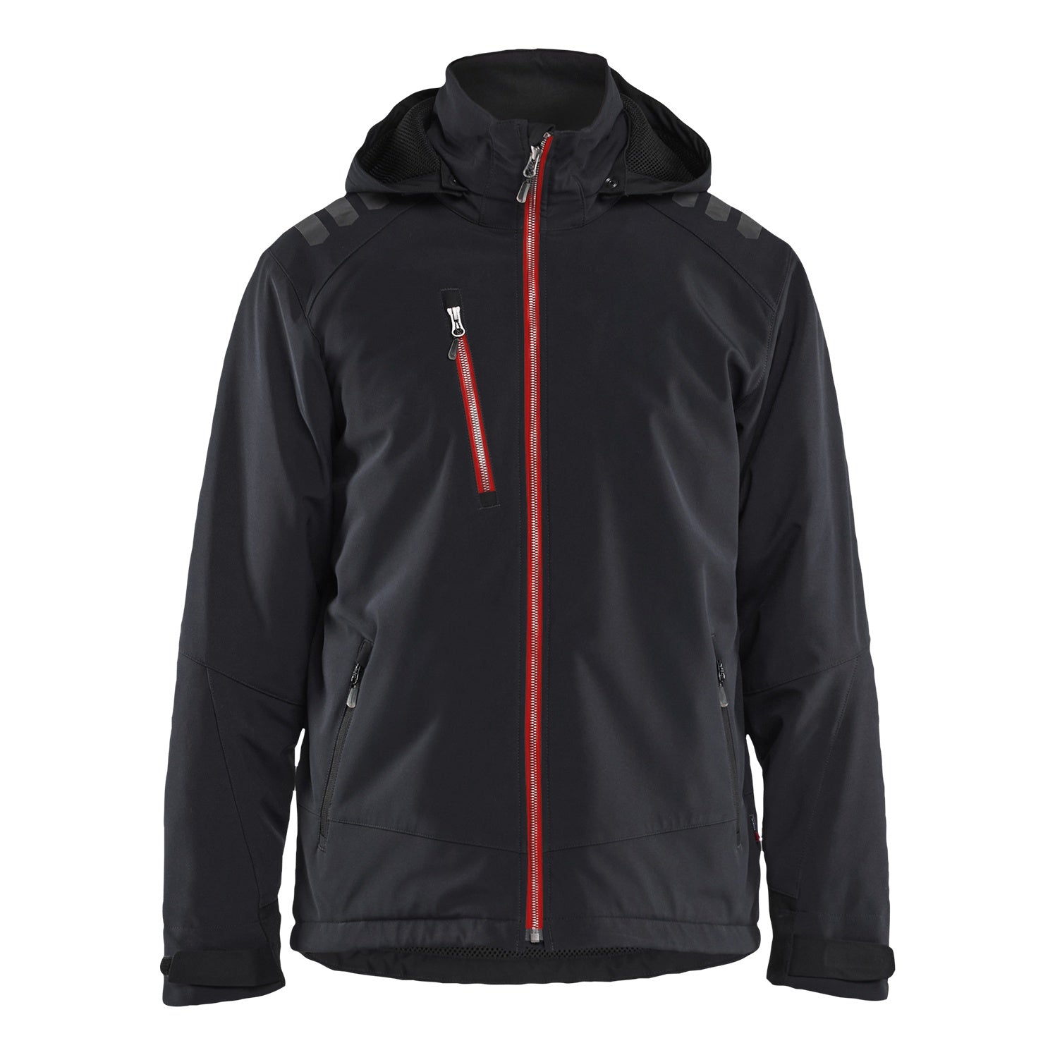 Blaklader BLAKLADER 47502513 Lightweight Lined Winter Jacket Softshell Hi Vis Reflective Softshell Work Jacket MEN - Waterproof - 475025139956