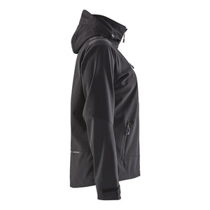 Blaklader BLAKLADER 47192513 Women's Softshell jacket Hi Vis Reflective Softshell Work Jacket WOMEN - Waterproof - 471925139933_CR