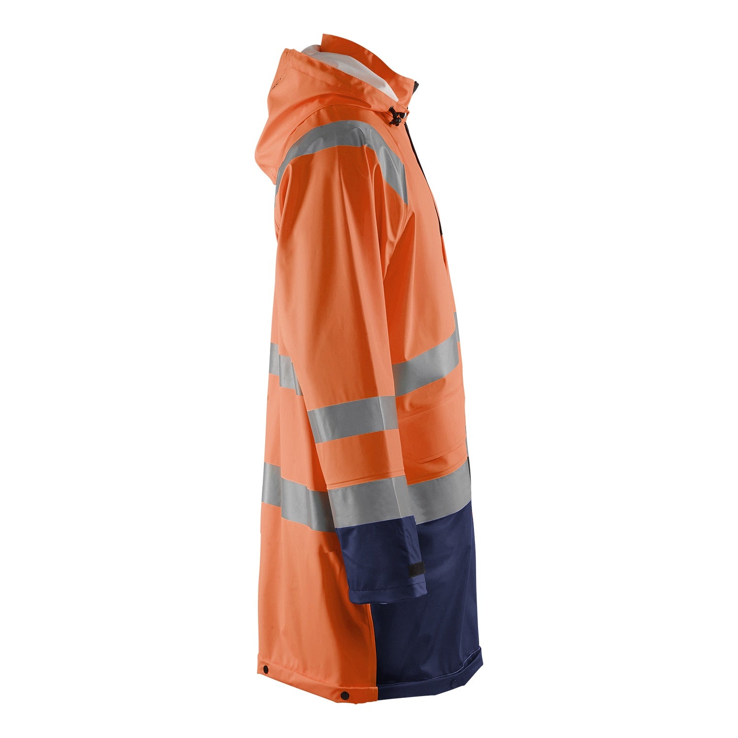 Blaklader BLAKLADER 43242000 Rain Jacket Hi Vis LEVEL 1 Hi Vis Reflective Rain Jacket MEN - Waterproof - 432420005389_CR
