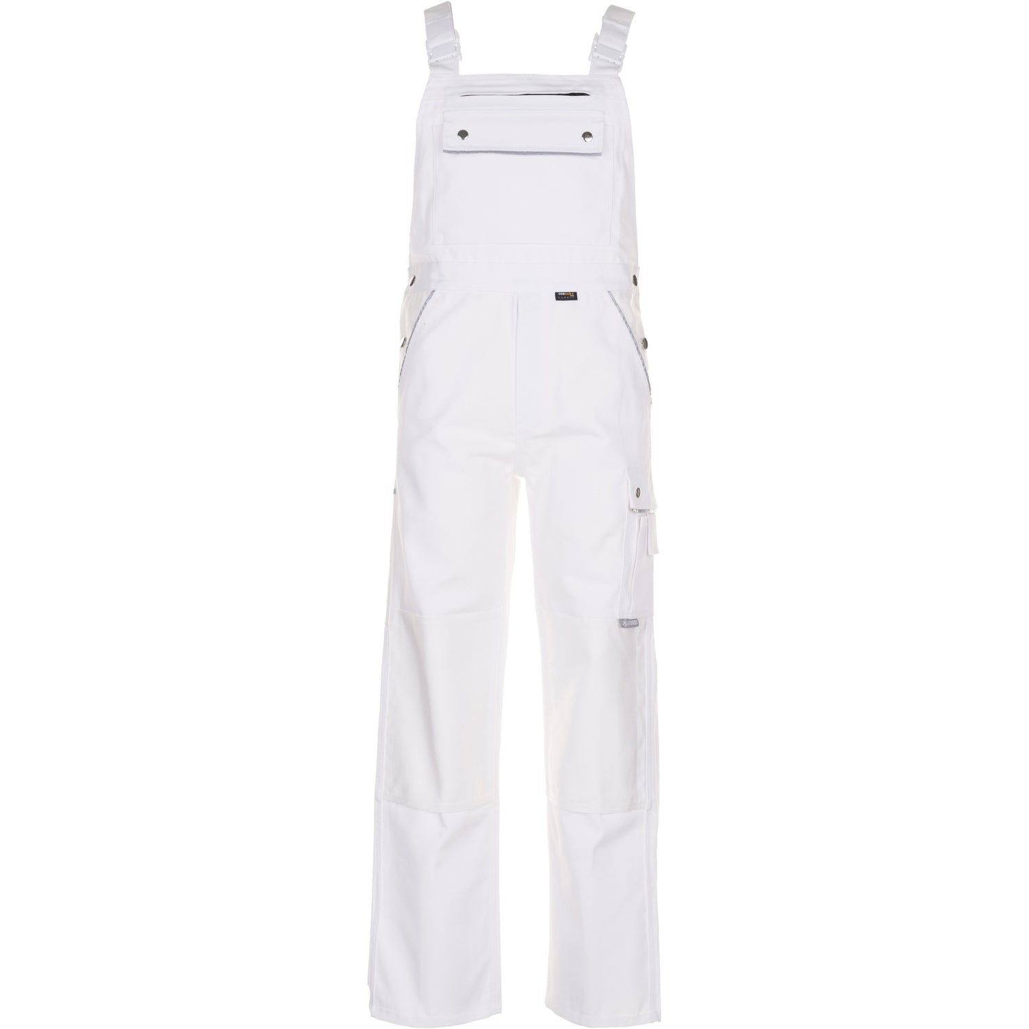 Planam Canvas 320 Dungarees pure white/pure white - Main