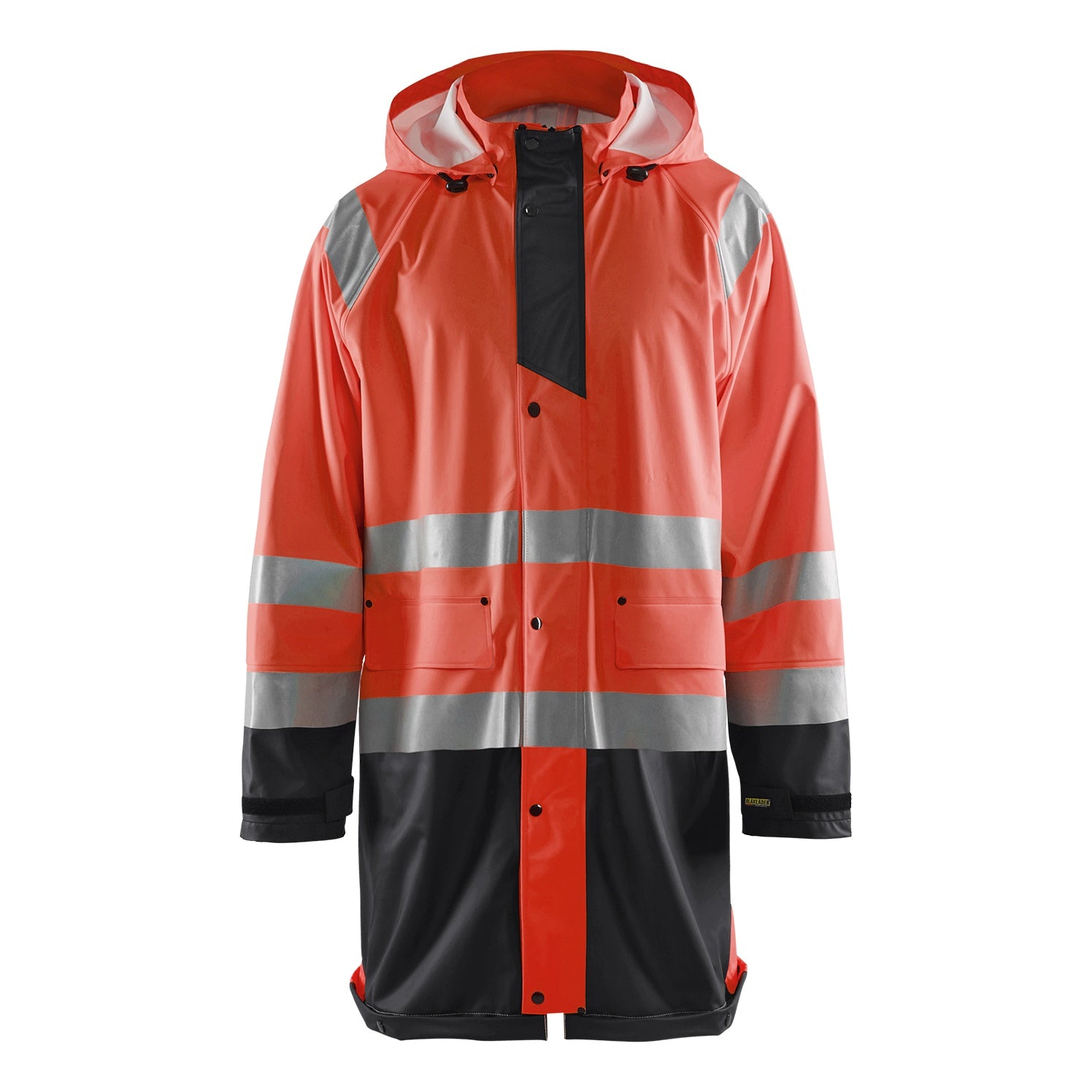 Blaklader BLAKLADER 43242000 Rain Jacket Hi Vis LEVEL 1 Hi Vis Reflective Rain Jacket MEN - Waterproof - 432420005599