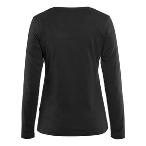 Blaklader BLAKLADER 33011032 Women's Long Sleeved T Shirt Long Sleeve Work T-Shirt WOMEN - 100% Cotton - 330110329900_2