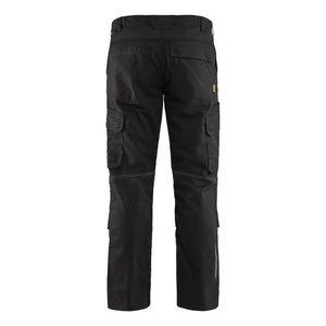 Blaklader BLAKLADER 14481832 | Industry trousers stretch with knee pad pockets Hi Vis Reflective Work Trousers Men - twill fabric - 144818329900_2