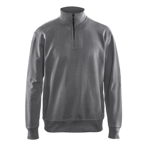 Blaklader BLAKLADER 33691158 Sweatshirt with Half Zip Work Sweatshirt MEN - 100% Cotton - 336911589400