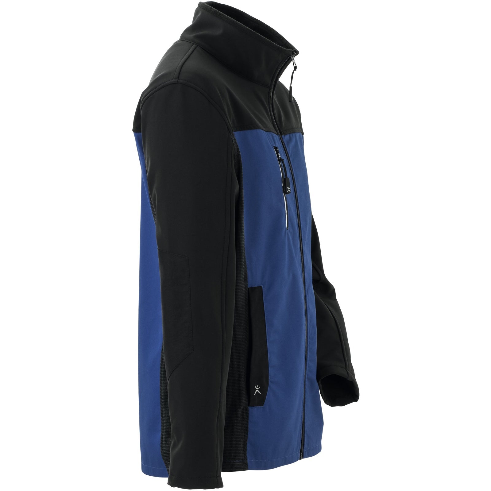 Planam Norit Men's Hybrid jacket royal blue/black - Model view 3