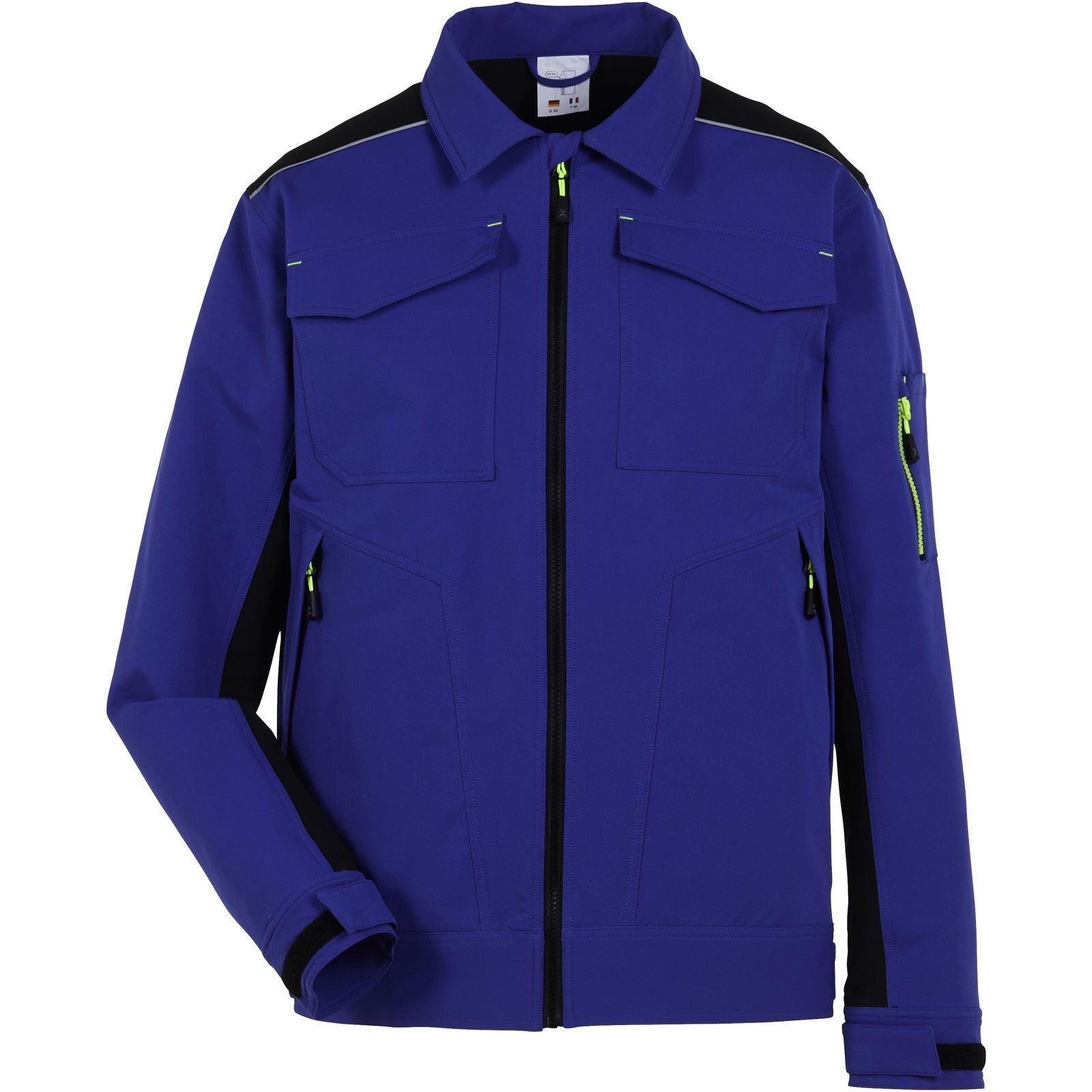 Planam rECOline Blouson royal blue/black - Model view 1