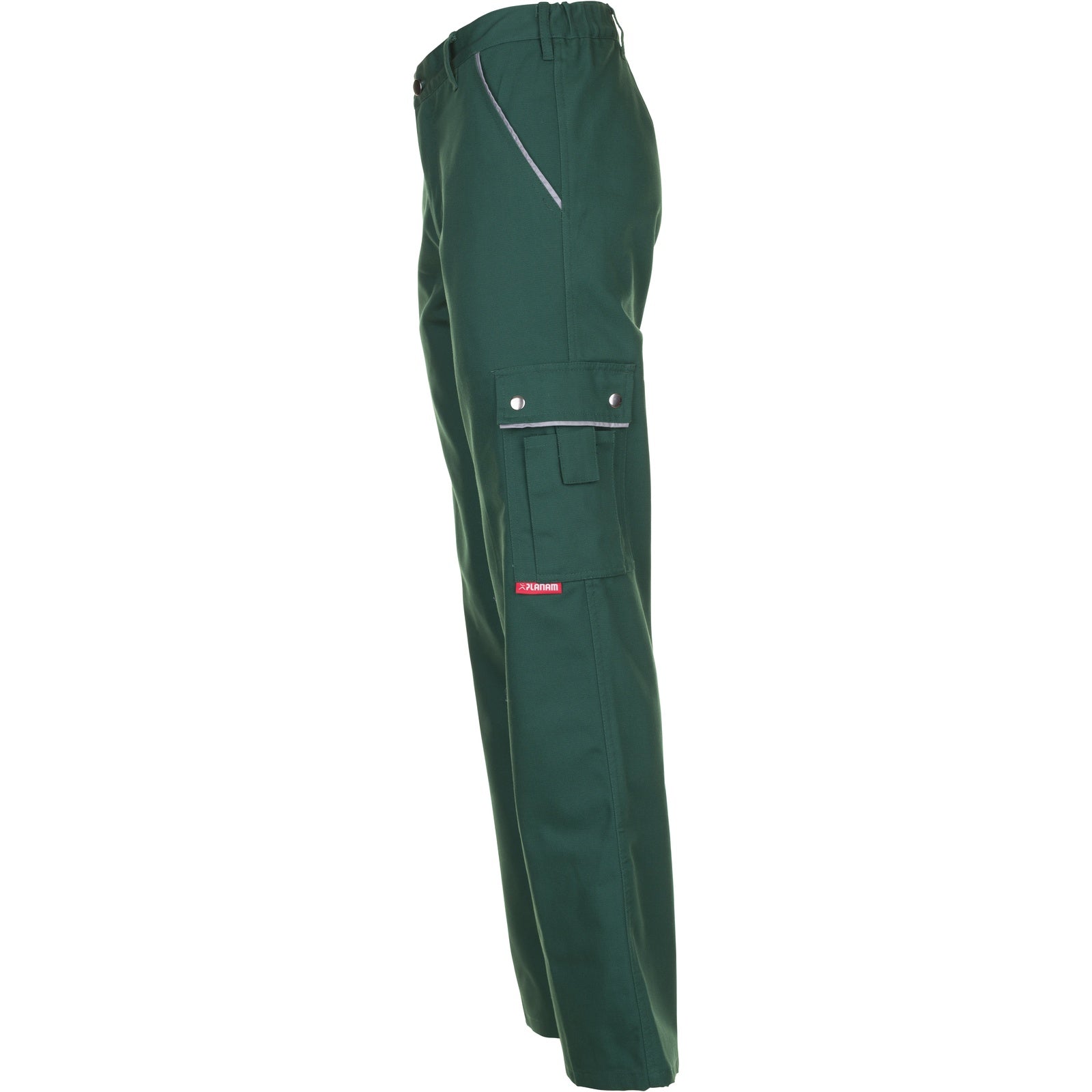 Planam Canvas 320, Outdoor Thermal Trousers green/green - Model view 4
