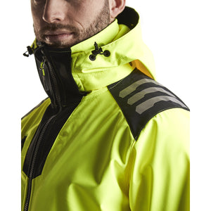 Blaklader BLAKLADER 44912513 Hi Vis Softshell jacket Hi Vis Reflective Softshell Work Jacket MEN - Waterproof - 449125133399_FUNC4