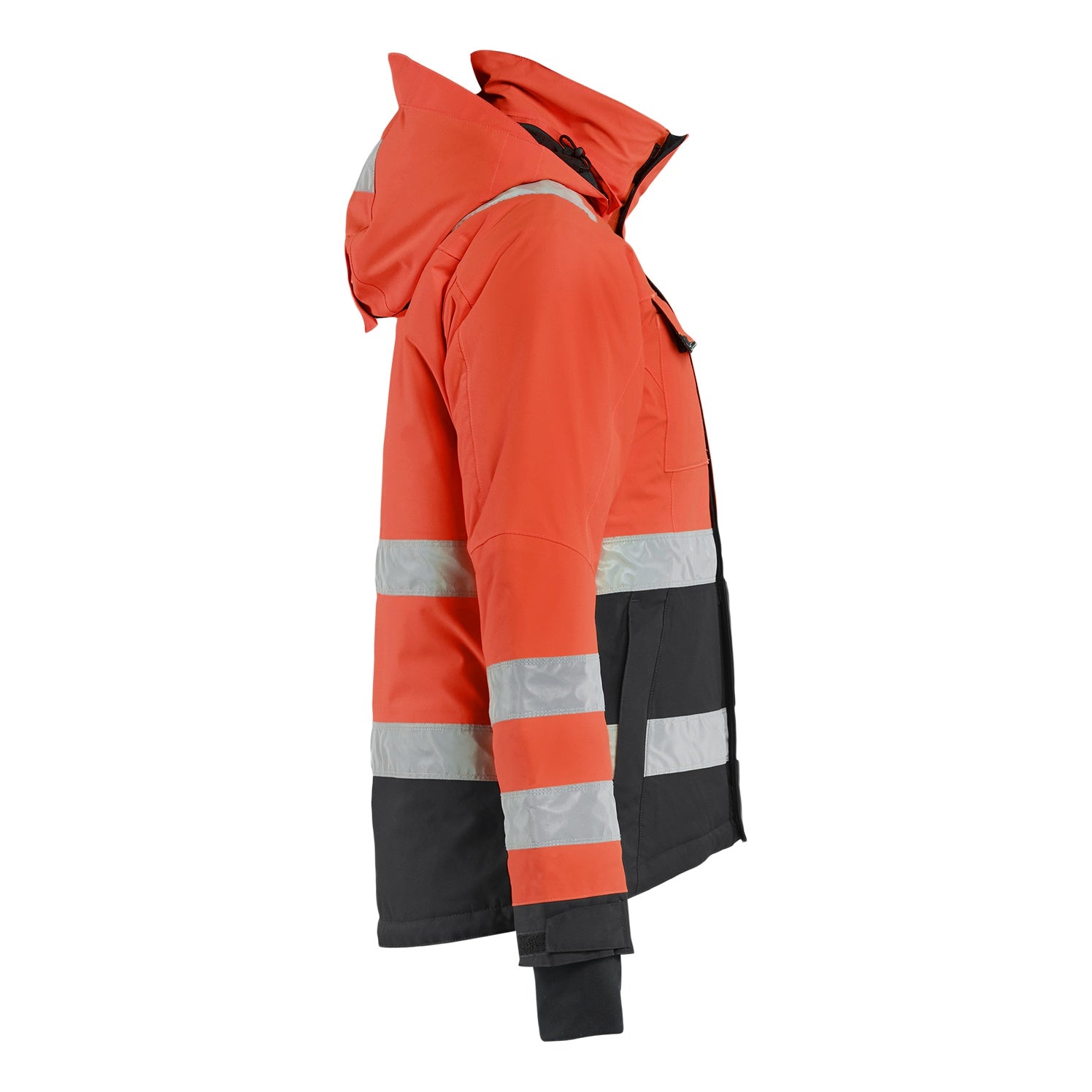 Blaklader BLAKLADER 48721987 Women's Hi Vis Winter Jacket Hi Vis Reflective Work Jacket WOMEN - Waterproof - 487219875599_CR
