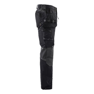Blaklader BLAKLADER 15221645 | Craftsman trousers 4 way stretch Work Trousers Men - double weave - 152216459998_CR