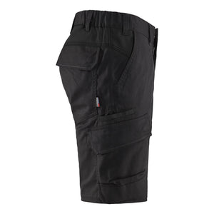 Blaklader BLAKLADER 14461832 Industry shorts stretch Hi Vis Reflective Work Shorts Men - twill fabric - 144618329900_CR