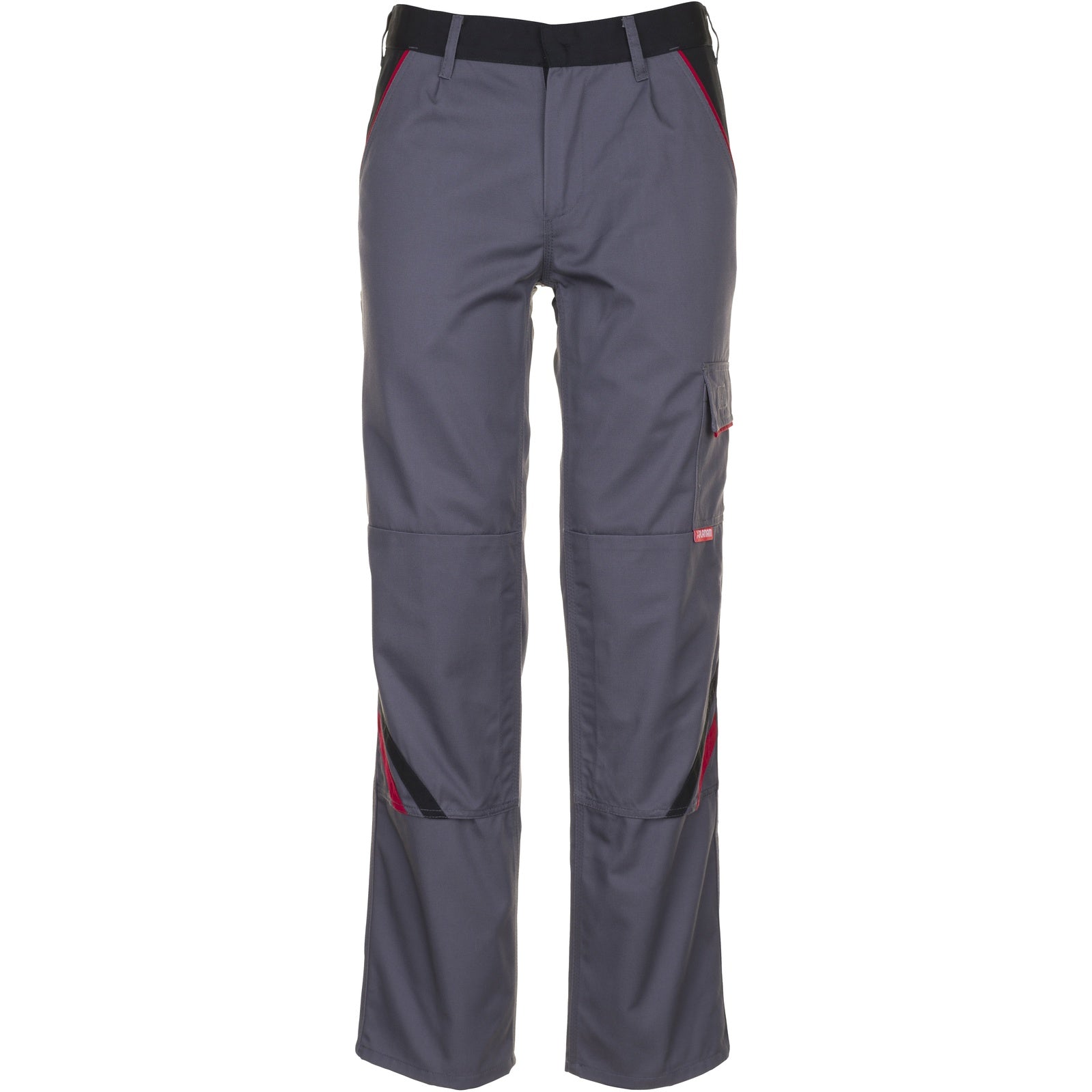Planam Highline Trousers slate/black/red - Model view 1