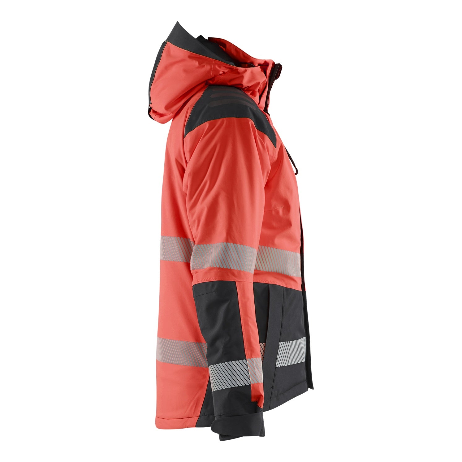 Blaklader BLAKLADER 44561987 Women’s Hi Vis Winter Jacket Hi Vis Reflective Work Jacket WOMEN - Waterproof - 445619875599_CR