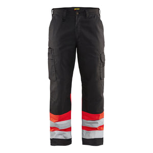 Blaklader BLAKLADER 15641811 | Hi Vis trousers Hi Vis Reflective Work Trousers Men - twill fabric - 156418119955