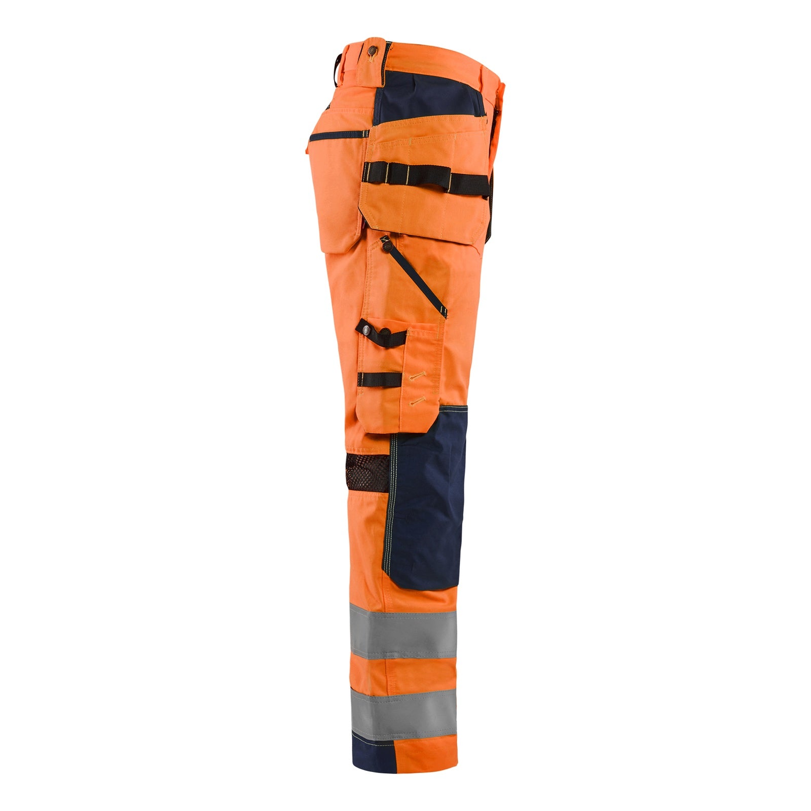 Blaklader BLAKLADER 15651811 | Ventilated Hi Vis trousers Hi Vis Reflective Work Trousers Men - Mesh Panels - 156518115389_CR