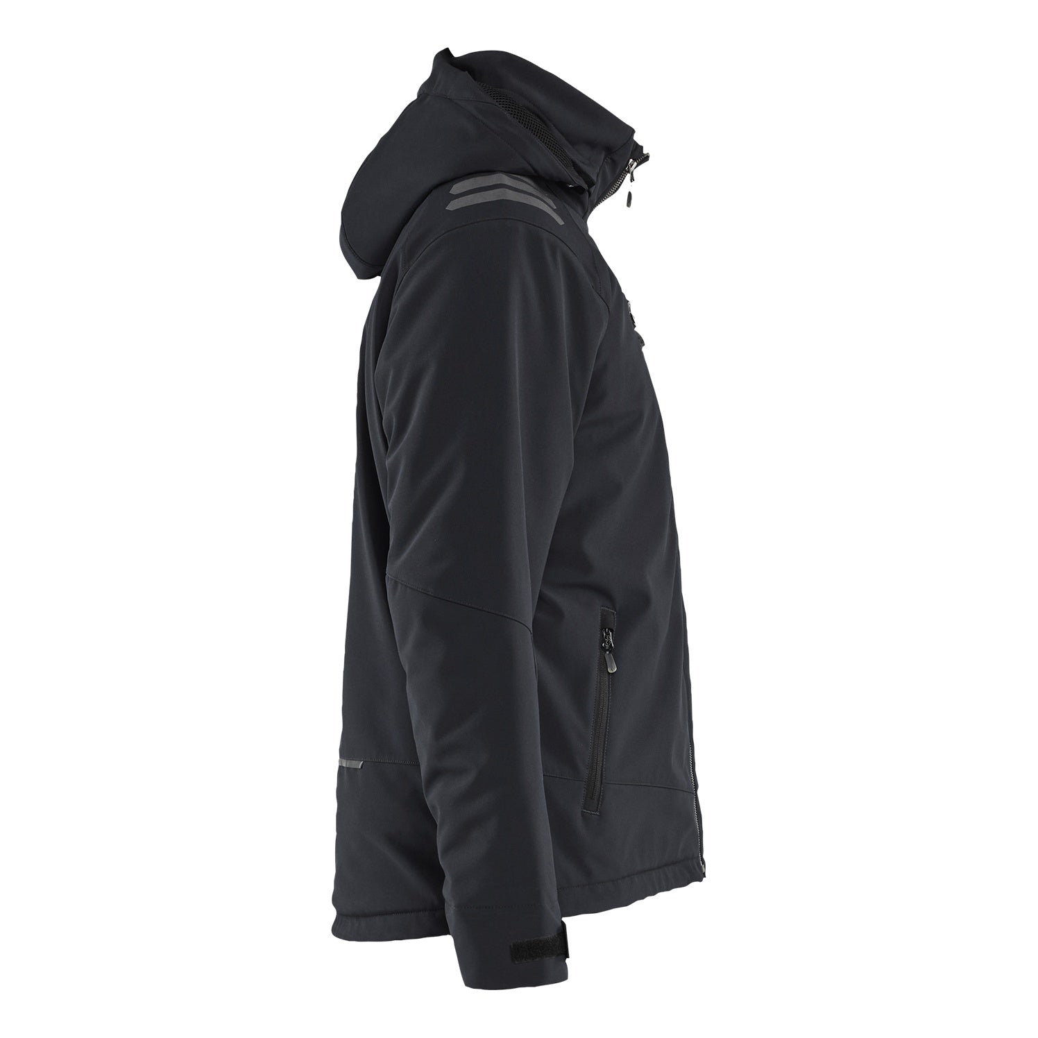 Blaklader BLAKLADER 47502513 Lightweight Lined Winter Jacket Softshell Hi Vis Reflective Softshell Work Jacket MEN - Waterproof - 475025139956_CR