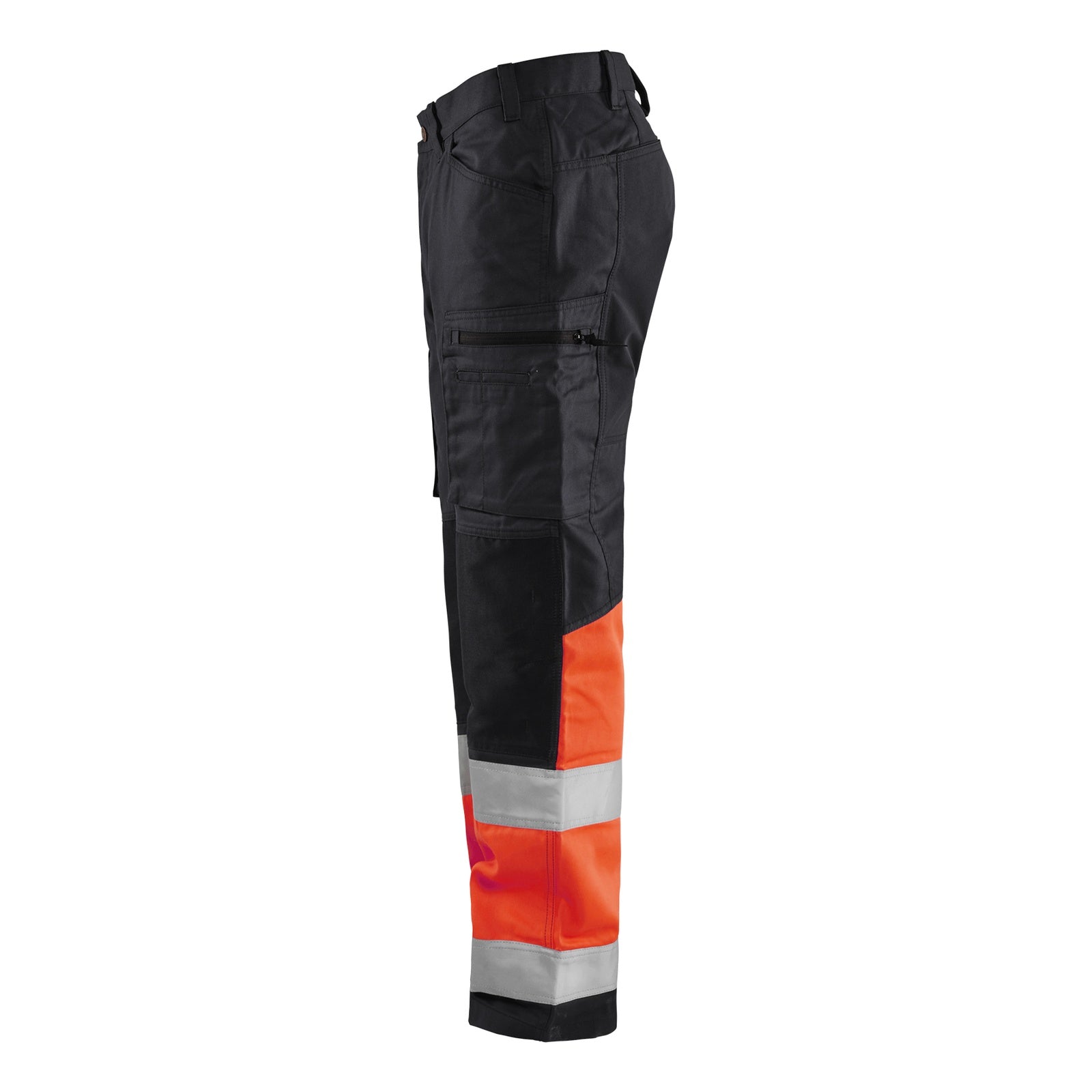 Blaklader BLAKLADER 15511811 | Hi Vis Trousers with Stretch Hi Vis Reflective Work Trousers Men - 65% Polyester - 155118119955_CL