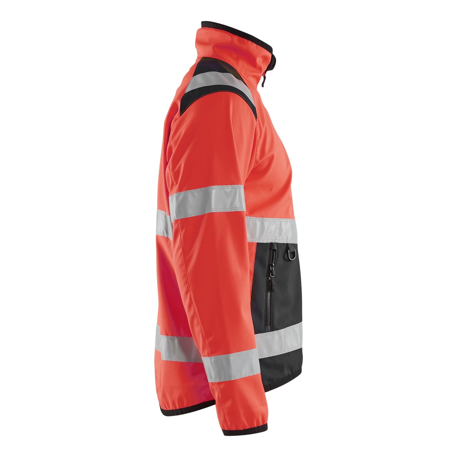 Blaklader BLAKLADER 48772516 Hi Vis Softshell Jacket Hi Vis Reflective Softshell Work Jacket MEN - Water Repellent - 487725165599_CR
