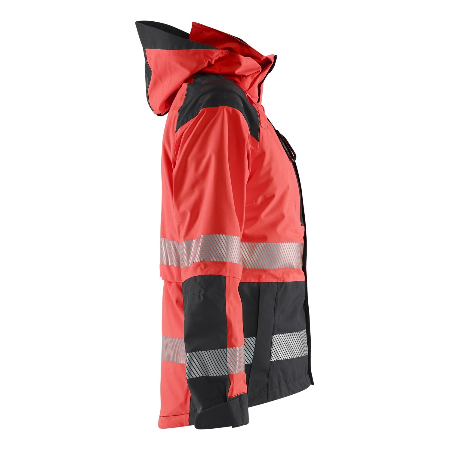 Blaklader BLAKLADER 44361987 Women’s Hi Vis Shell Jacket Hi Vis Reflective Shell Work Jacket WOMEN - Waterproof - 443619875599_CR