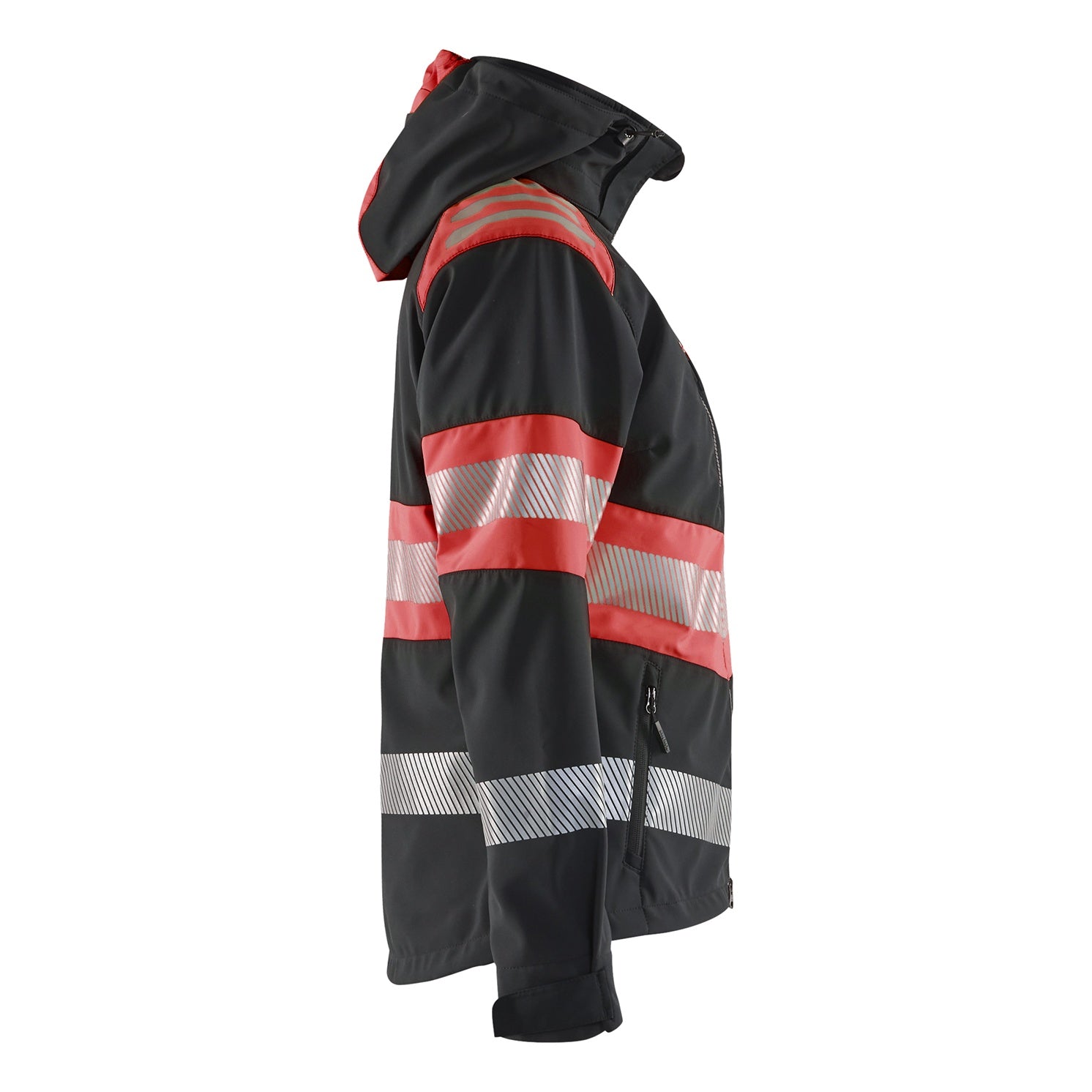 Blaklader BLAKLADER 44042513 Women’s Hi Vis Softshell Jacket Hi Vis Reflective Softshell Work Jacket WOMEN - Waterproof - 440425139955_CR