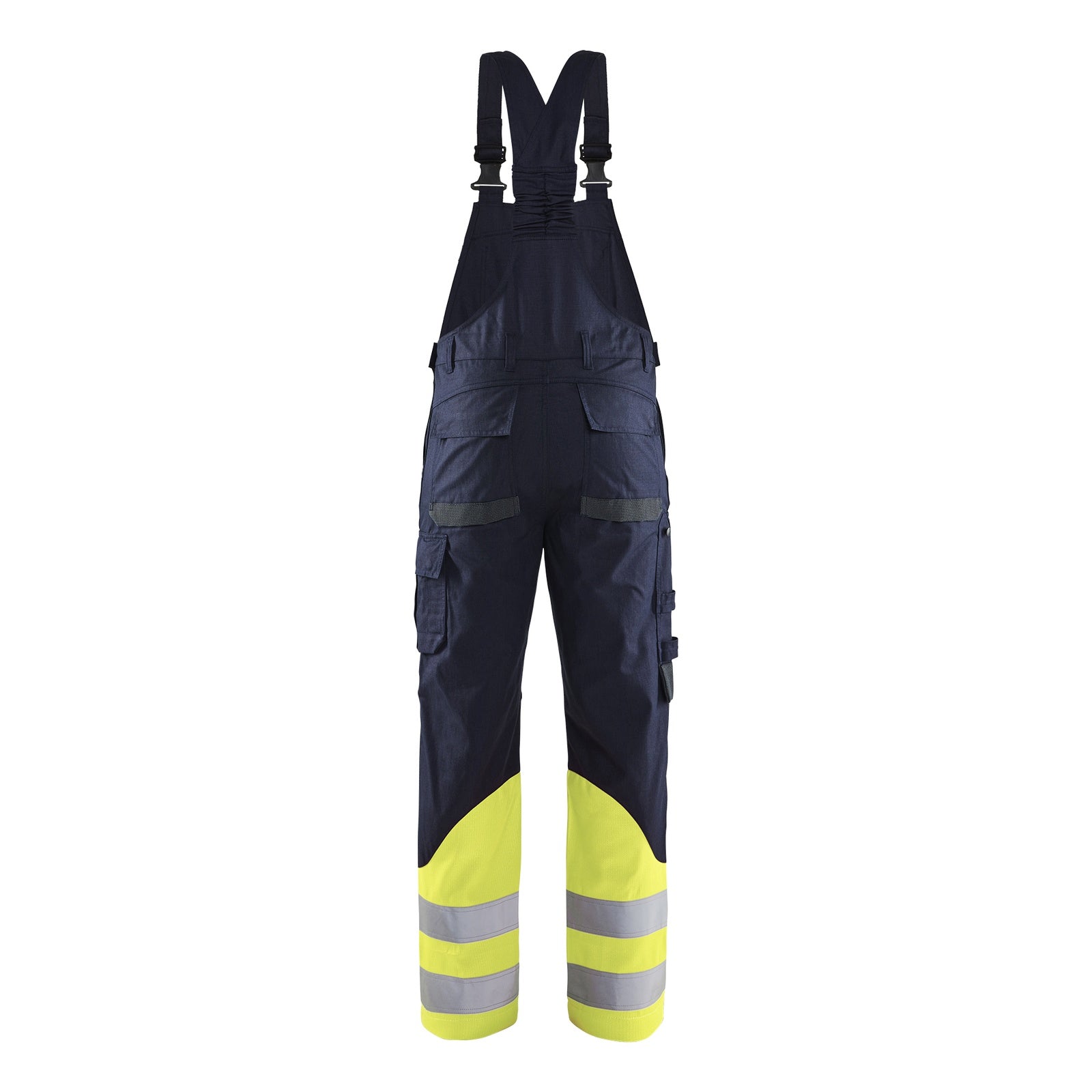 Blaklader BLAKLADER 28881512 Multinorm Inherent Bib Trousers Hi Vis Reflective Work Bib Trousers Men - ripstop fabric - 288815128933_2