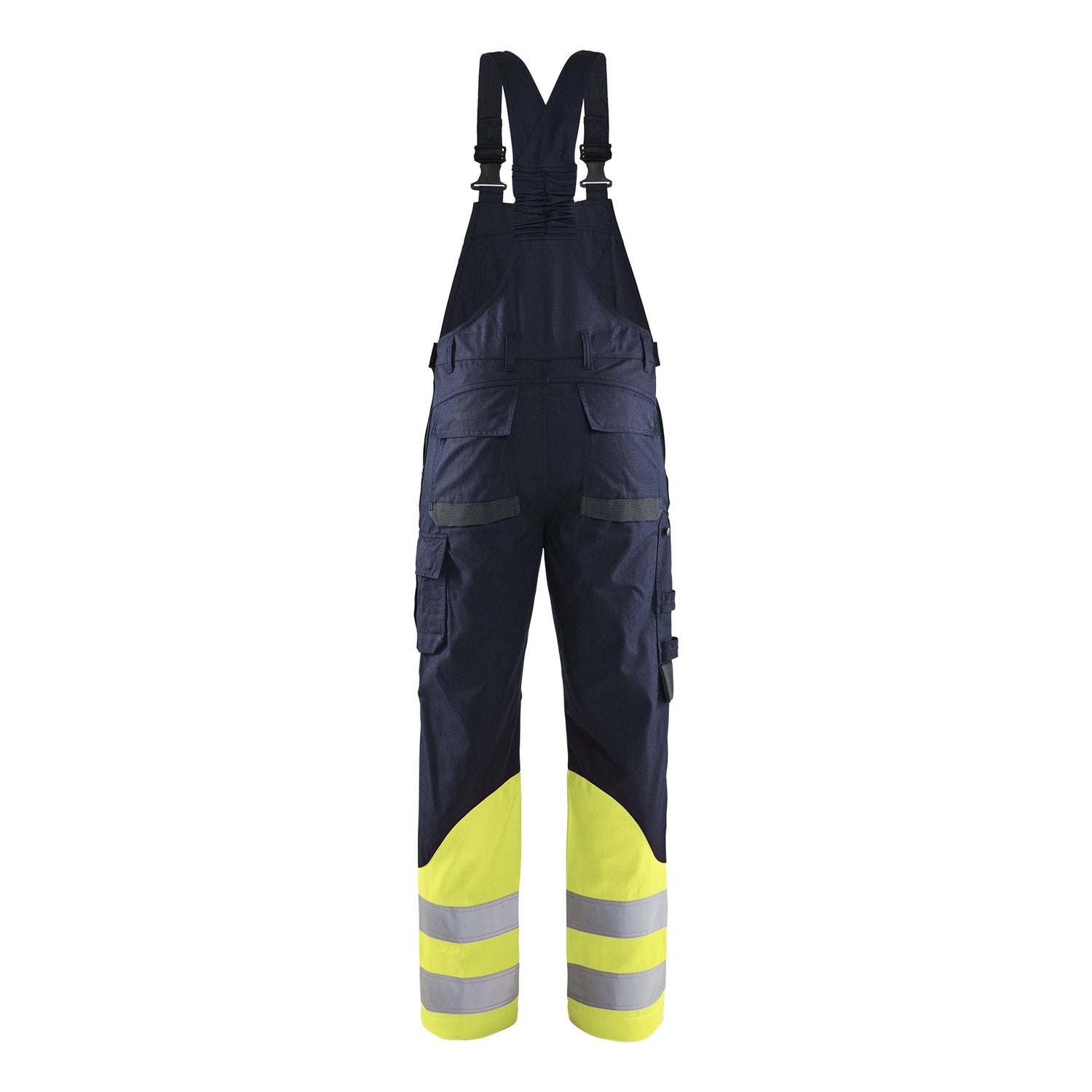 Blaklader BLAKLADER 28881512 Multinorm Inherent Bib Trousers Hi Vis Reflective Work Bib Trousers Men - ripstop fabric - 288815128933_2