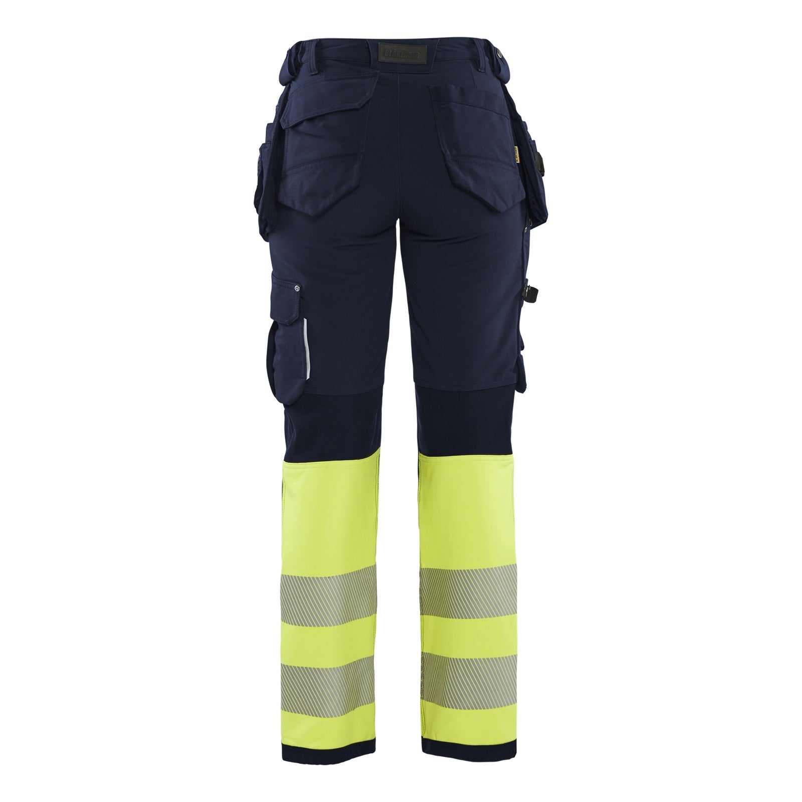 Blaklader BLAKLADER 71931642 | Women's hi vis trouser with 4 way stretch Hi Vis Reflective Work Trousers Women - Water Repellent - 719316428933_2