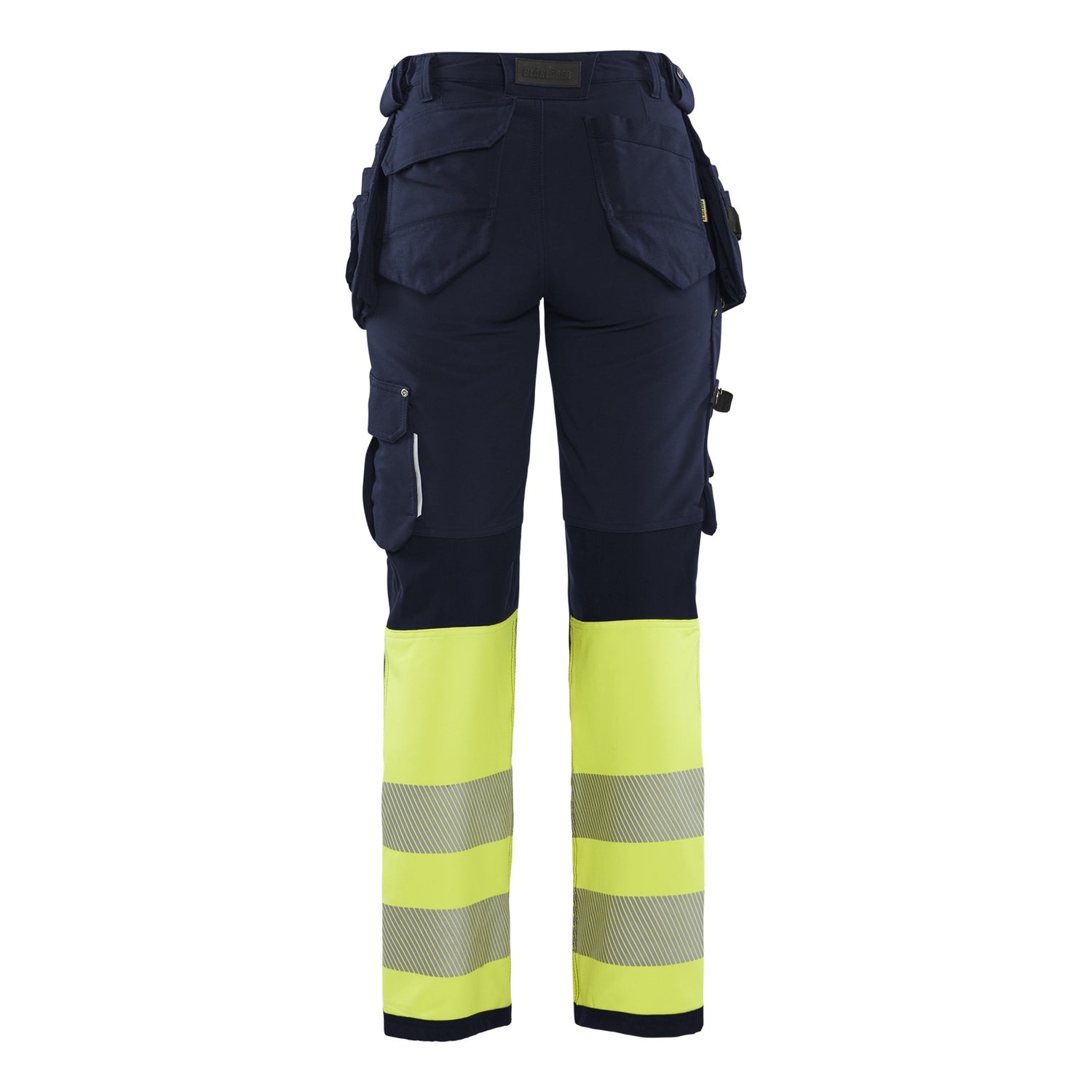 Blaklader BLAKLADER 71931642 | Women's hi vis trouser with 4 way stretch Hi Vis Reflective Work Trousers Women - Water Repellent - 719316428933_2
