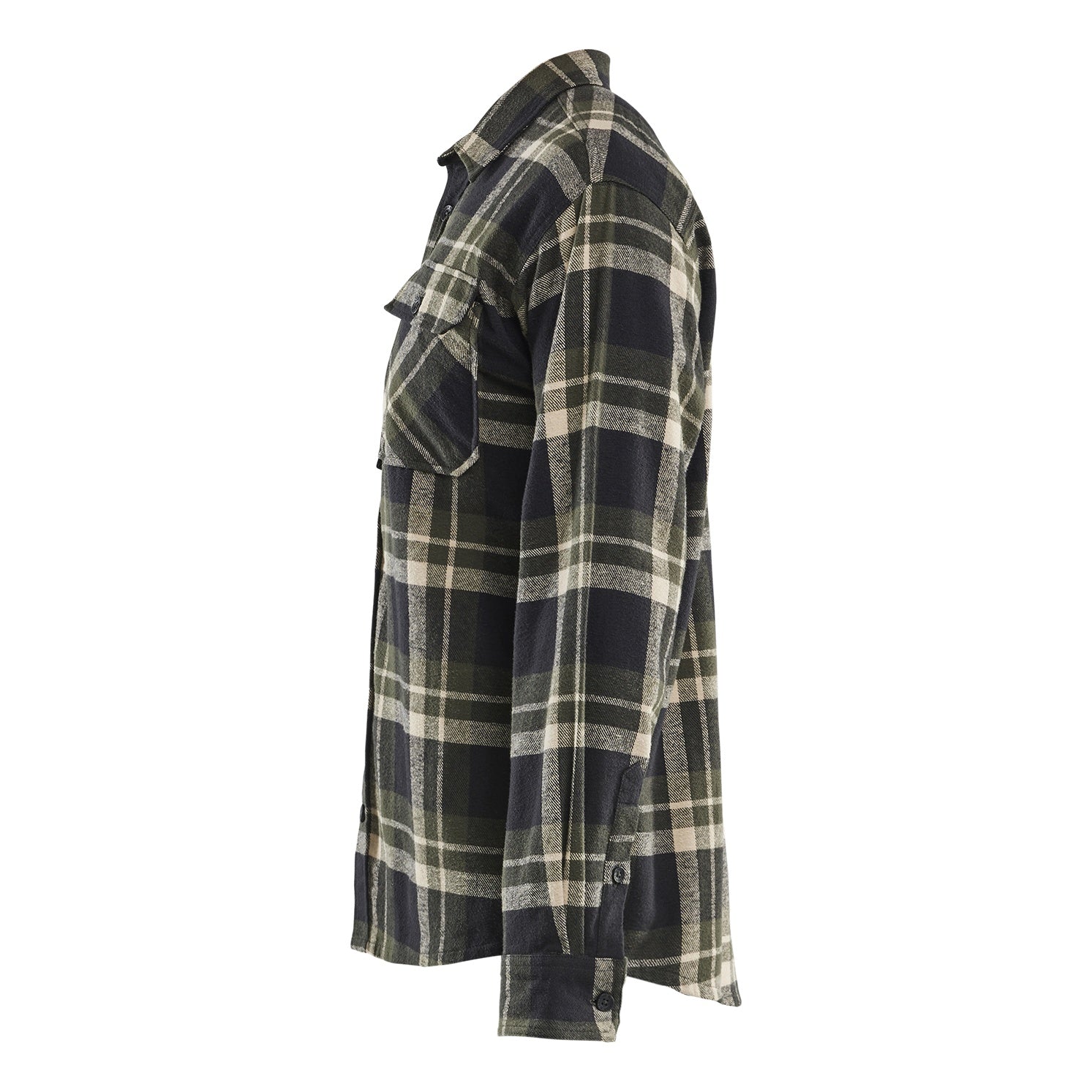 Blaklader BLAKLADER 32881168 Flannel Shirt Long Sleeve Work Shirt MEN - 100% Cotton - 328811684298_CL