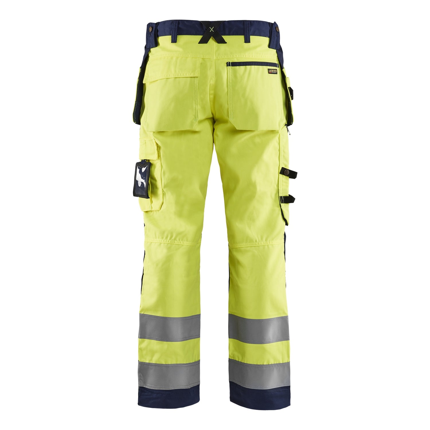 Blaklader BLAKLADER 15681811 | Hi Vis craftsman trousers Hi Vis Reflective Work Trousers Men - Twill Fabric - 156818113389_2