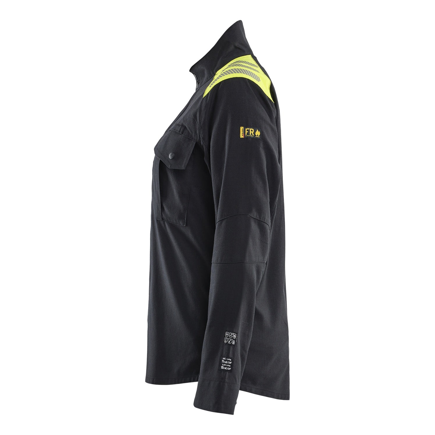 Blaklader BLAKLADER 40721512 WOMEN'S INHERENT OVERSHIRT Hi Vis Reflective Work Jacket WOMEN - Flame Retardant - 407215129933_CL