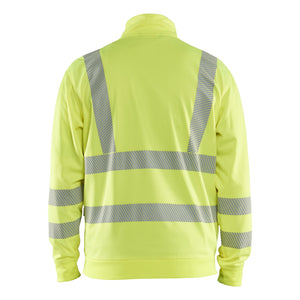 Blaklader BLAKLADER 35632538 Hi Vis Reflective Full-zip Work Sweatshirt MEN - Breathable - 356325383300_2