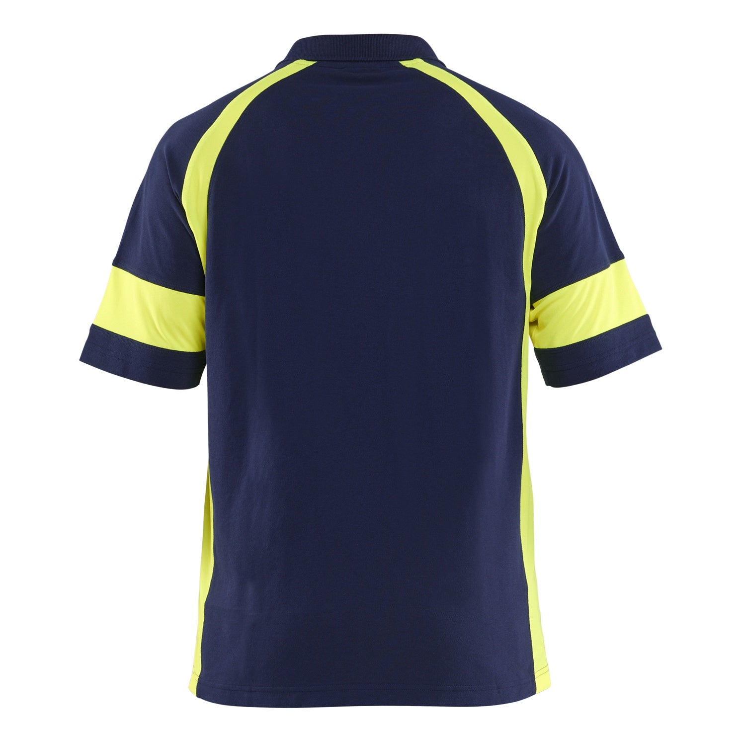 Blaklader BLAKLADER 35281050 Polo Shirt with Hi vis Hi Vis Reflective Short Sleeve Work Polo MEN - 60% Cotton 40% Polyester - 352810508933_2