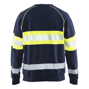 Blaklader BLAKLADER 33591158 Hi Vis Sweater Hi Vis Reflective Work Sweatshirt MEN - 100% Cotton - 335911588933_2