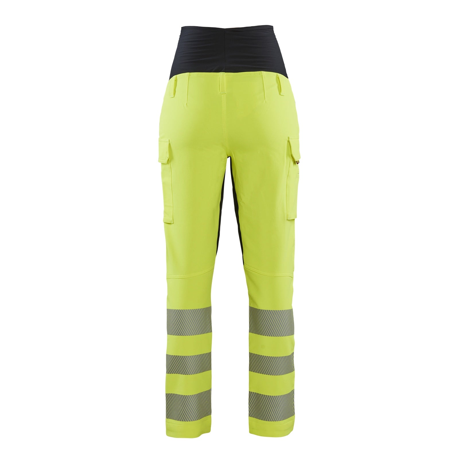 Blaklader BLAKLADER 71001642 Women's hi Vis 4 way stretch maternity trousers Hi Vis Reflective Work Trousers Women - water repellent - 710016423399_2