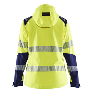 Blaklader BLAKLADER 47912513 Women's Hi Vis Softshell Jacket Hi Vis Reflective Softshell Work Jacket WOMEN - Waterproof - 479125133389_2