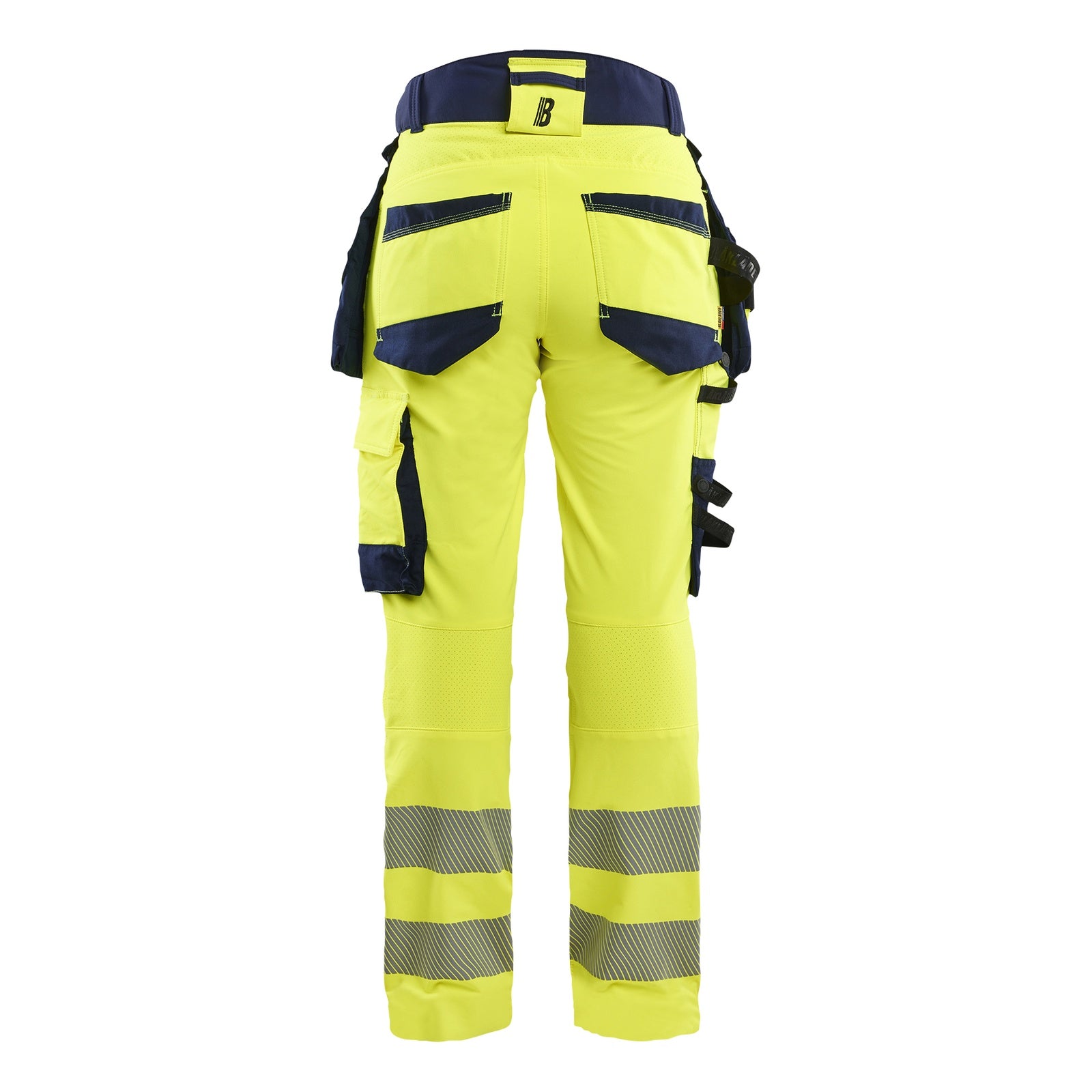 Blaklader BLAKLADER 70221648 Women's Hi Vis trousers 4 way stretch Hi Vis Reflective Work Trousers Women - double weave - 702216483389_2